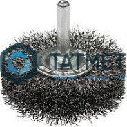 Щетка для дрели дисковая  50 мм, гофрированная № 472 ПрофОснастка Эксперт -  магазин крепежа «ТАТМЕТИЗ»