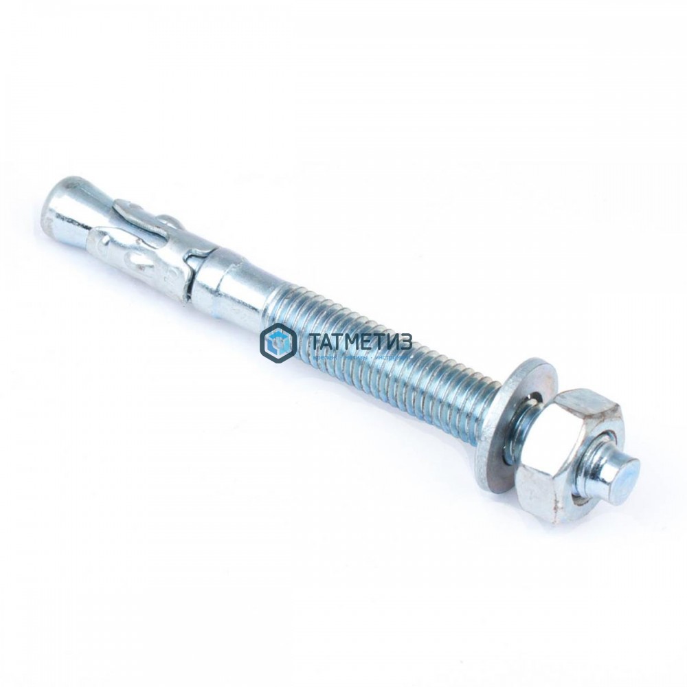 Анкер клиновой 10x 80 ( 60 шт/уп) БЕЛЫЙ ЦИНК R | «ТАТМЕТИЗ» Анкер клиновой 10x 80 ( 60 шт/уп) БЕЛЫЙ ЦИНК R - магазин крепежа «ТАТМЕТИЗ»