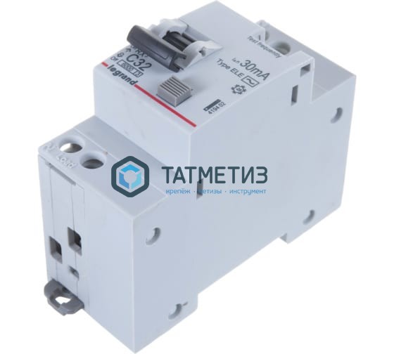 Выключатель авт.дифференциального тока 1п C 32 А 30 мА тип AC 6 кА (1P+N) RX3 Legrand Выключатель авт.дифференциального тока 1п C 32 А 30 мА тип AC 6 кА (1P+N) RX3 Legrand