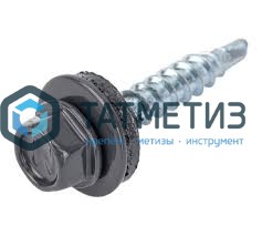 Саморез окраш.кров. 4,8х35 /7024/ (250 шт/уп) KENNER (Тайвань) -  магазин «ТАТМЕТИЗ»