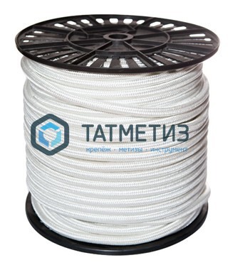 Канат плетеный полиамидный  4мм  ( 500 м) р/н 450 кгс БЕЛ 16 пр с/с капрон -  магазин «ТАТМЕТИЗ»