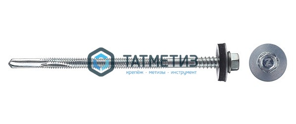 Саморез для сэндвич-панелей 6,3/5,5х130  (800 шт/уп) КТ -  магазин «ТАТМЕТИЗ»