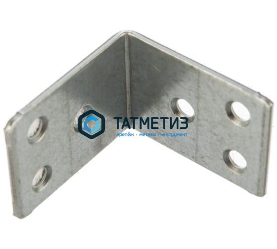 Крепежный уголок мебельный 40х40х30 мм KW8 (100шт/упак) Крепежный уголок мебельный 40х40х30 мм KW8 (100шт/упак)