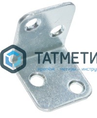 Уголок мебельный 28 х 28 мм, цинк | «ТАТМЕТИЗ» Уголок мебельный 28 х 28 мм, цинк - магазин крепежа «ТАТМЕТИЗ»