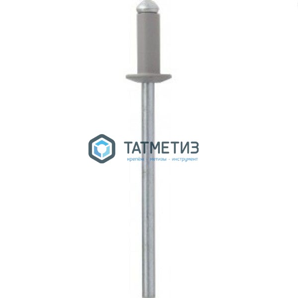 Заклепки ZK ал/ст 3,2x 8 RAL 7004 -  магазин «ТАТМЕТИЗ»