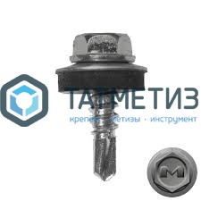 Саморез окраш.кров. 6,3х25 /7035/ DAXMER  (2500 шт/уп) -  магазин «ТАТМЕТИЗ»