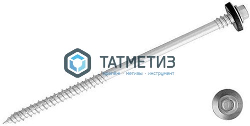 Саморез для сэндвич-панелей по дереву и бетону острые 6,4х160 (650 шт/уп) D | «ТАТМЕТИЗ» Саморез для сэндвич-панелей по дереву и бетону острые 6,4х160 (650 шт/уп) D - магазин крепежа «ТАТМЕТИЗ»