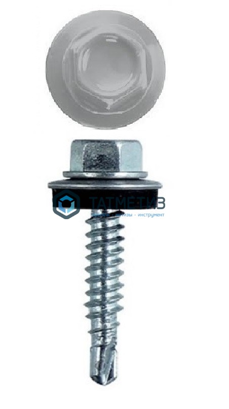 Саморез окраш.кров. 5,5х25 /7004/ (250 шт/уп) KENNER (Тайвань) -  магазин «ТАТМЕТИЗ»