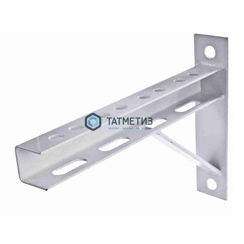 Кронштейн консольный U-образный 30 х 30, L- 400, с опорой Кронштейн консольный U-образный 30 х 30, L- 400, с опорой