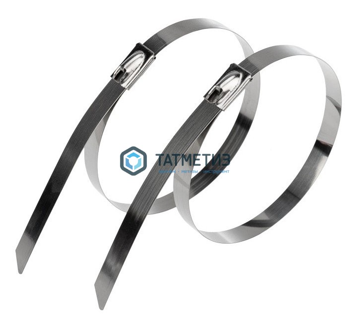 Хомут-стяжка стальной 300 х 4,6 ( 10 шт/уп) REXANT | «ТАТМЕТИЗ» Хомут-стяжка стальной 300 х 4,6 ( 10 шт/уп) REXANT - магазин крепежа «ТАТМЕТИЗ»