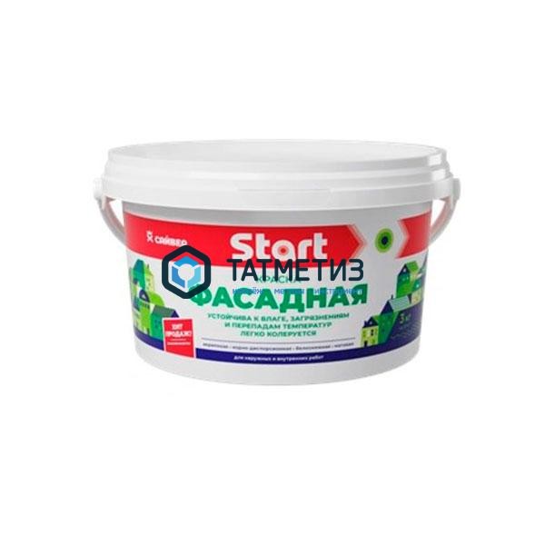 Краска ВД СТАРТ для фасадов белоснежная 14 кг-./44 Краска ВД СТАРТ для фасадов белоснежная 14 кг-./44