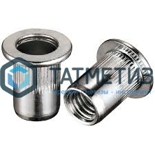 Заклепка резьбовая цилиндрический борт М 8  L=18 (1,0-3,0) мм  NX -  магазин «ТАТМЕТИЗ»