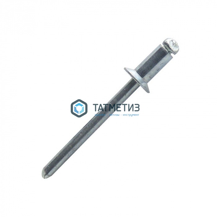 Заклепки потайные вытяжные алюм/сталь 4,0х12 -  магазин «ТАТМЕТИЗ»