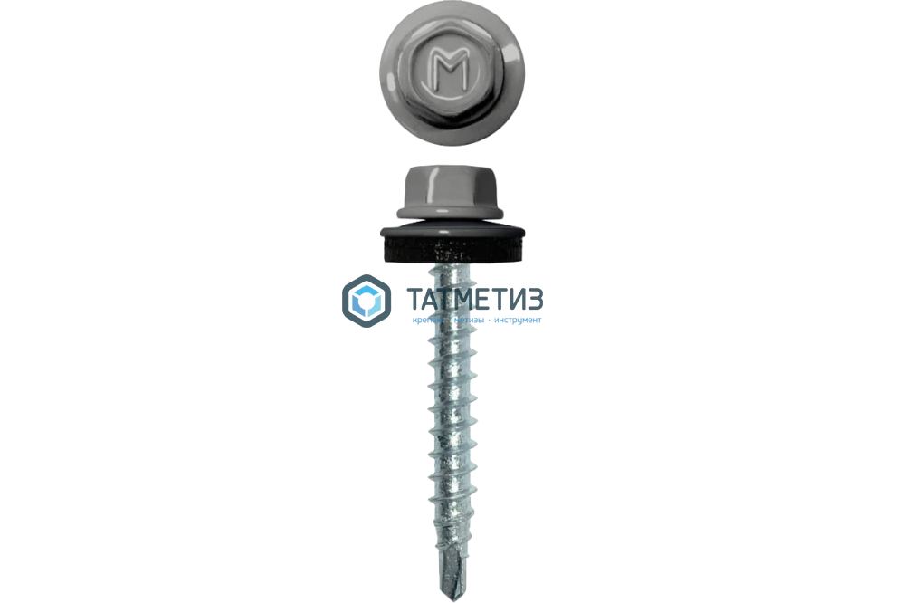 Саморез окраш.кров. 4,8х35 /7047/ DAXMER (250 шт/уп) -  магазин «ТАТМЕТИЗ»