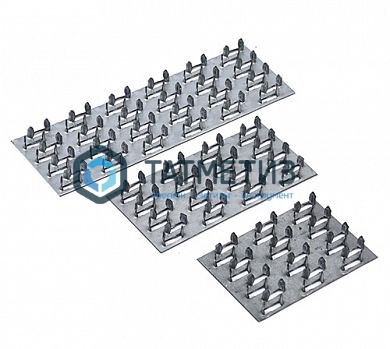 Пластина гвоздевая 51х152 оцинков. (410 шт/уп) Пластина гвоздевая 51х152 оцинков. (410 шт/уп)