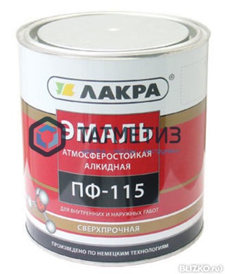 Эмаль ПФ-115 БЕЛАЯ глянцевая 20 кг- ЛАКРА Эмаль ПФ-115 БЕЛАЯ глянцевая 20 кг- ЛАКРА