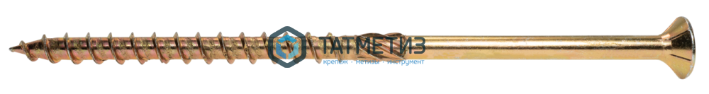 Шуруп с/нарез. д/дерева, потай 4х 45 (500 шт.) | «ТАТМЕТИЗ» Шуруп с/нарез. д/дерева, потай 4х 45 (500 шт.) - магазин крепежа «ТАТМЕТИЗ»