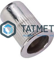 Заклепка резьбовая цилиндрический борт М 8 ЗАКРЫТАЯ L=27 (1,0-3,5) мм NX | «ТАТМЕТИЗ» Заклепка резьбовая цилиндрический борт М 8 ЗАКРЫТАЯ L=27 (1,0-3,5) мм NX - магазин крепежа «ТАТМЕТИЗ»