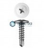 Саморез п/ш сверло 4,2x25  RAL 9003 -  магазин крепежа «ТАТМЕТИЗ»