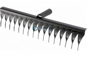 Грабли витые, 16-зубые, стальные, 420 мм, без черенка, Россия// Сибртех -  магазин крепежа «ТАТМЕТИЗ»