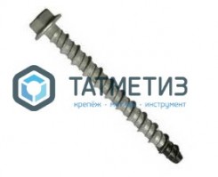 Анкер-шуруп MUAF 10х 80 унив. HEX термодифф.цинк. (100 шт/уп) -  магазин крепежа «ТАТМЕТИЗ»