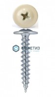 Саморез п/ш остр. 4,2x25 RAL 1015 (500 шт/уп) | «ТАТМЕТИЗ» Саморез п/ш остр. 4,2x25 RAL 1015 (500 шт/уп) - магазин крепежа «ТАТМЕТИЗ»