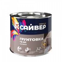 Грунт ГФ-021  КРАСНО-КОРИЧНЕВЫЙ  1,8 кг Сайвер -  магазин крепежа «ТАТМЕТИЗ»