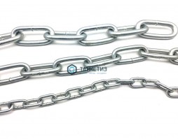 Цепь DIN 763 дл.зв. оц. 3  (100 м/бух) -  магазин крепежа «ТАТМЕТИЗ»