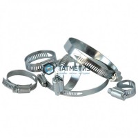 Хомут червячный   50-70 мм-10 мм NOVA -  магазин крепежа «ТАТМЕТИЗ»