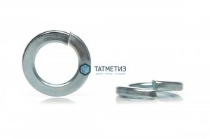 Шайба гроверная DIN 127, оц М20  (уп 25 кг / 1580 шт)  ГОСТ 6402-70 -  магазин крепежа «ТАТМЕТИЗ»