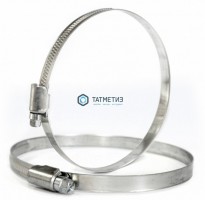 Хомут червячный   30-45/9мм (100 шт/уп.) -  магазин крепежа «ТАТМЕТИЗ»