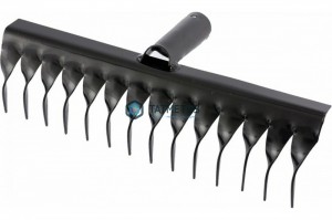 Грабли витые, 14-зубые, стальные, 300 мм, без черенка, Россия// Сибртех -  магазин крепежа «ТАТМЕТИЗ»