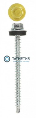 Саморез окраш.кров. 4,8х70 /1018/ (1500 шт/уп) темно-желт. ТК | «ТАТМЕТИЗ» Саморез окраш.кров. 4,8х70 /1018/ (1500 шт/уп) темно-желт. ТК - магазин крепежа «ТАТМЕТИЗ»