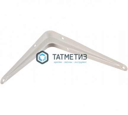 Кронштейн мебельный 400x450 (16/18) БЕЛЫЙ KM (20шт/упак) -  магазин крепежа «ТАТМЕТИЗ»