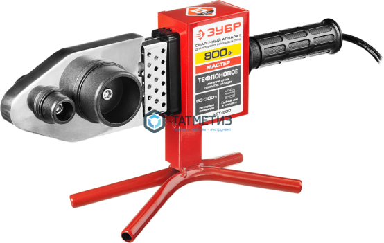 Сварочный аппарат для ПП труб, ЗУБР Мастер, 800 Вт, 50-300С, D=20,25,32,40,50,63мм, мет.кейс -  магазин крепежа «ТАТМЕТИЗ»