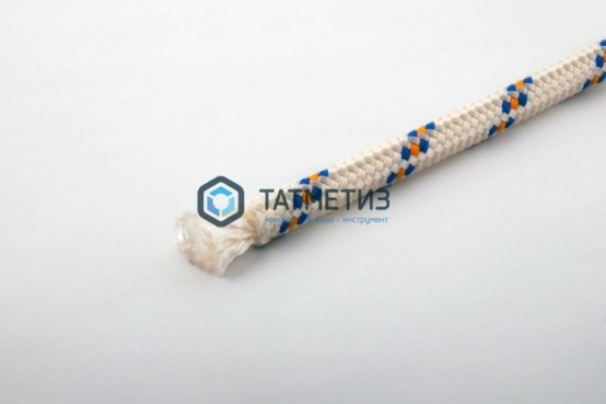 Фал плетеный с/с ПА+ПП 24пр d=10мм БЕЛ | «ТАТМЕТИЗ» Фал плетеный с/с ПА+ПП 24пр d=10мм БЕЛ - магазин крепежа «ТАТМЕТИЗ»