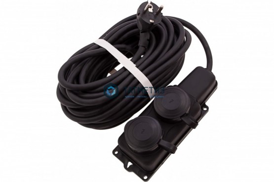 Удлинитель силовой 2х10м, КГ 3*1.5мм, 16 А, тип УХЗ-16, Россия // Сибртех | «ТАТМЕТИЗ» Удлинитель силовой 2х10м, КГ 3*1.5мм, 16 А, тип УХЗ-16, Россия // Сибртех - магазин крепежа «ТАТМЕТИЗ»