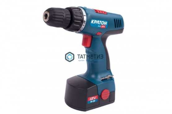 Дрель-шуруповерт аккумуляторная Кратон CD-12-K | «ТАТМЕТИЗ» Дрель-шуруповерт аккумуляторная Кратон CD-12-K - магазин крепежа «ТАТМЕТИЗ»