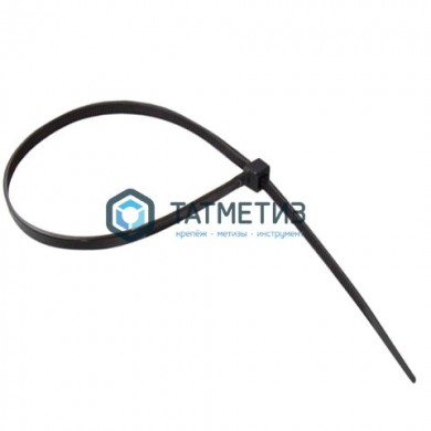 Хомут-стяжка нейлон 350 х 4,0 (100 шт/уп) черн ТК | «ТАТМЕТИЗ» Хомут-стяжка нейлон 350 х 4,0 (100 шт/уп) черн ТК - магазин крепежа «ТАТМЕТИЗ»