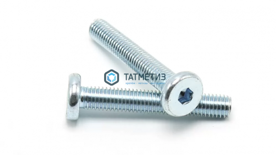 Винт с цилиндрической низкой головкой, внутренний шестигранник ДИН 7984 А2 M 5X25 | «ТАТМЕТИЗ» Винт с цилиндрической низкой головкой, внутренний шестигранник ДИН 7984 А2 M 5X25 - магазин крепежа «ТАТМЕТИЗ»