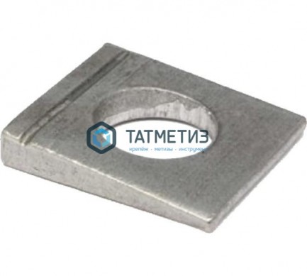 Шайба косая квадратная DIN 434 оц. М12 -  магазин крепежа «ТАТМЕТИЗ»