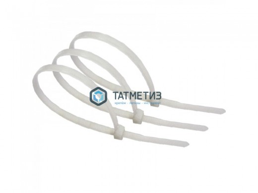 Хомут-стяжка нейлон 250 х 4,0 (100 шт/уп) ТК | «ТАТМЕТИЗ» Хомут-стяжка нейлон 250 х 4,0 (100 шт/уп) ТК - магазин крепежа «ТАТМЕТИЗ»