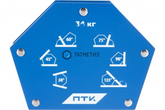Магнитный угольник-держатель (фиксатор) 6-угольный МФ-675 ПТК -  магазин крепежа «ТАТМЕТИЗ»