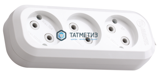 Колодка удлинителя 3-м б/з Makel MGP 121 -  магазин крепежа «ТАТМЕТИЗ»