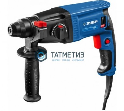 Перфоратор ЗУБР Профессионал SDS-plus, горизонт., 1,4 Дж, 0-1750 об/мин, 0-7400 уд/мин, 470Вт -  магазин крепежа «ТАТМЕТИЗ»