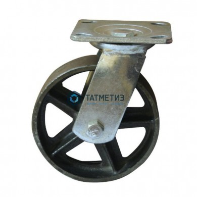 Колесо чугунное поворотное SCds 125 RX -  магазин крепежа «ТАТМЕТИЗ»
