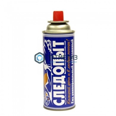 Газ для портативных плит 220 гр. Следопыт | «ТАТМЕТИЗ» Газ для портативных плит 220 гр. Следопыт - магазин крепежа «ТАТМЕТИЗ»