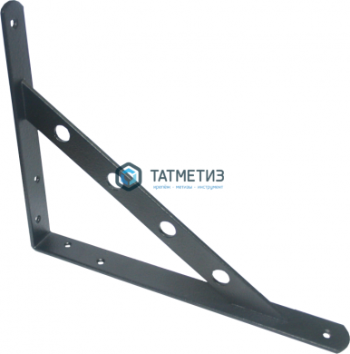 Кронштейн усиленный 200 х 150 мм, полимер. покр. -  магазин крепежа «ТАТМЕТИЗ»