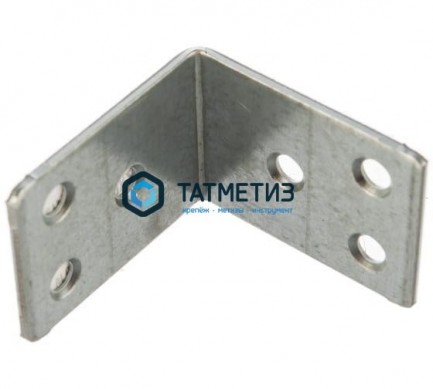 Крепежный уголок мебельный 40х40х30 мм KW8 (100шт/упак) | «ТАТМЕТИЗ» Крепежный уголок мебельный 40х40х30 мм KW8 (100шт/упак) - магазин крепежа «ТАТМЕТИЗ»