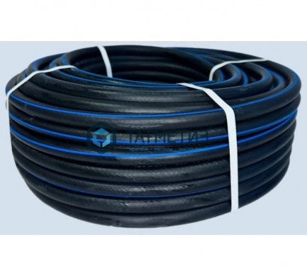 Рукав кислород кл.III 6,3х2,0 (черный, синяя полоса, 50м) | «ТАТМЕТИЗ» Рукав кислород кл.III 6,3х2,0 (черный, синяя полоса, 50м) - магазин крепежа «ТАТМЕТИЗ»